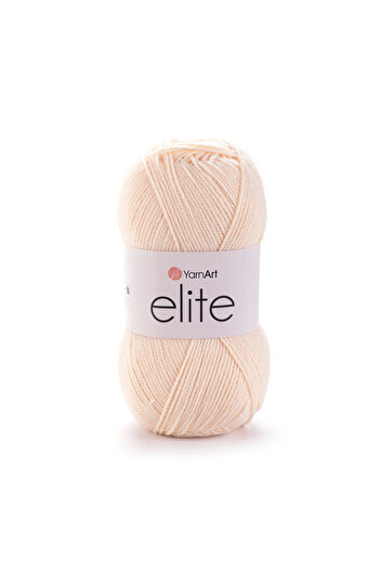 Yarnart Elite - Χειροποίητο Πλεκτό Νήμα Dark Cream-854