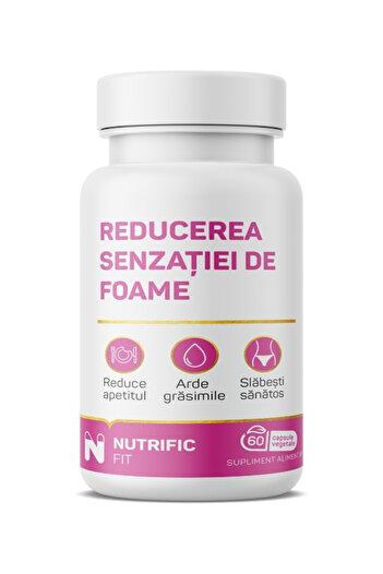 NUTRIFIC Hunger Suppression, 100% Natural, 60 Vegetable Capsules