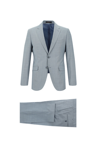 Abdullah Kiğılı Slim Fit Slim Fit Wool Classic Suit