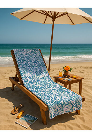 AİRYCOT Turquoise Beach Towel - Ph009 Model