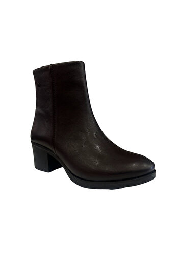 Castle Black CastleBlack YLDZ-92162-1 Γυναικείες μπότες από γνήσιο δέρμα καφέ