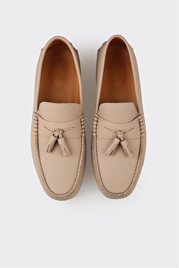 Elle Shoes Vizon Deri Erkek Günlük Ayakkabı