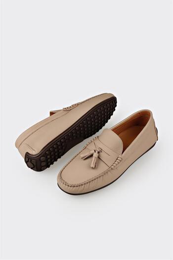 Elle Shoes Vizon Deri Erkek Günlük Ayakkabı