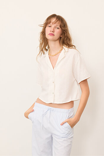 Addax G16773-y4 Model Short Sleeve Shirt