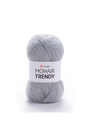 Yarnart Mohaır Trendy - Χειροποίητο νήμα πλεξίματος Grey-113