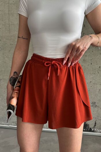 la & vetta Tile Loose Fit Leggings Sports Shorts