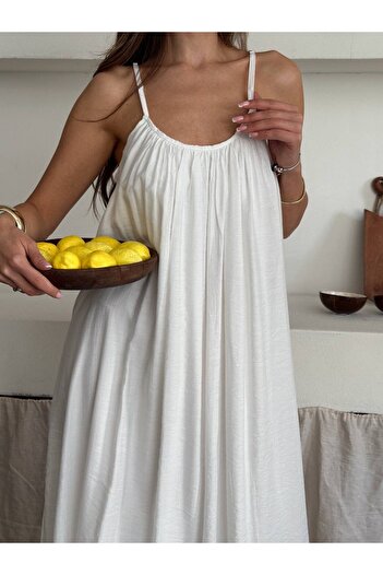 Osyday Lined Summer Dress with Adjustable Straps - Relaxed Fit Stylish Casual