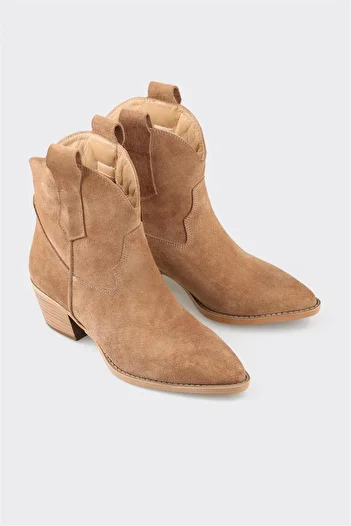 Elle Shoes Γυναικείες μπότες από φυσικό δέρμα