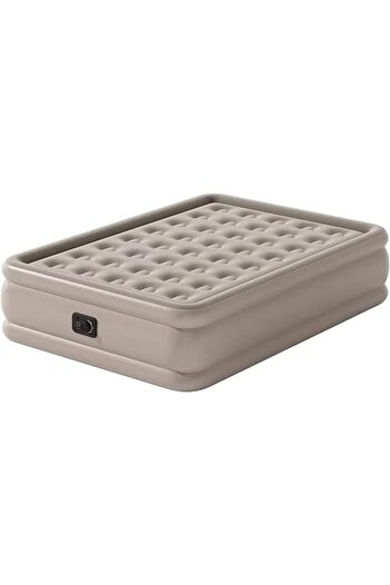 JUMBBLE Double Size Inflatable Air Bed Mattress with Built-In Pump - Foldable & Light Weight