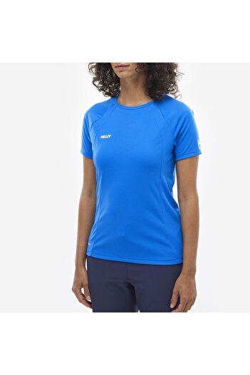 Millet Fusion T-Shirt Short Sleeve Women Miv10091 Mis.N3170 Blue-L