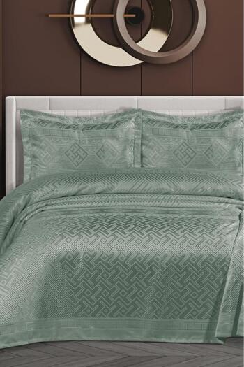 Çeyiz Diyarı Lena Chenille Double Bedspread 240X260 cm Mint