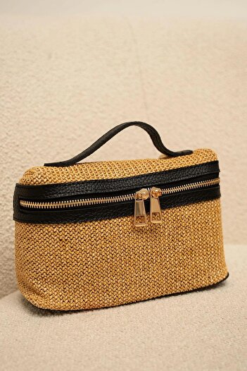LAMİNTA Yogi Straw Mini Crossbody Bag