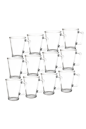 Dania 200ml clear and pure heat-resistant glass tea cup set