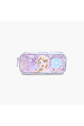 Disney Frozen Print Pencil Pouch with Zip Closure