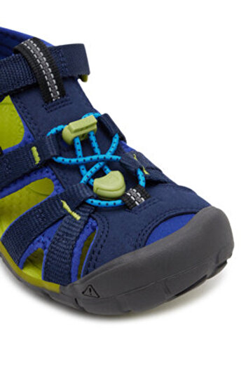 Keen Boy Sandals blue KEEN-1030819 NAVAL ACADEMY/CHARTREUSE