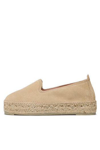 Manebi Women's Espadrilles beige MANEBI-DOUBLE SOLE ESPADRILLES K 1.1 D0 K 1.1 CHAMPAGNE BEIGE