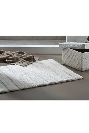 Kela Megan bath mat 100% cotton smoke blue 100x60cm
