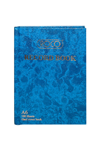 Roco Classic Record Book – Durable Hardcover Logbook for Notes, Accounts & Records