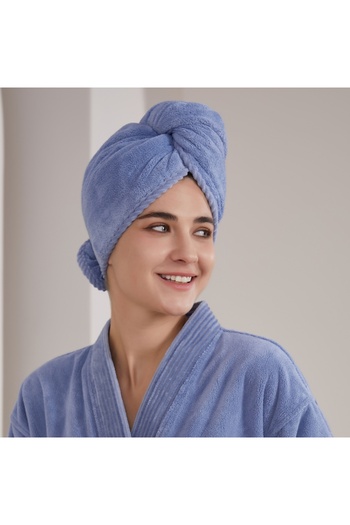 REEFI Modern rustic blue petrol hair cover, large size (28*75cm)