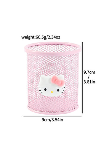Miniso B256 Sanrio Series Cute Hello Kitty Fashion Pen Holder Desktop Decorations Anime Fans Girl Creative