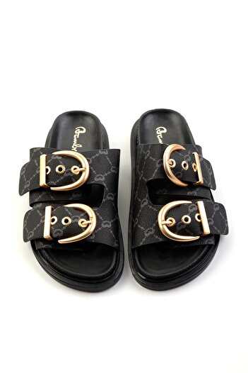 Bambi Black Women's Slippers K04666013651