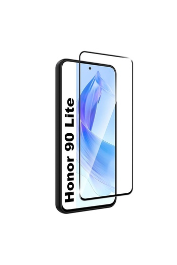 Cellara CELLARA 2.5 FULL GLUE GLASS SCREEN PROTECTOR FOR HONOR 90 LITE 5G - BLACK
