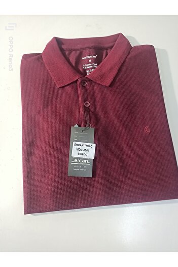 ercan triko Regular Fit Pocketless Waffle Collar T-Shirt