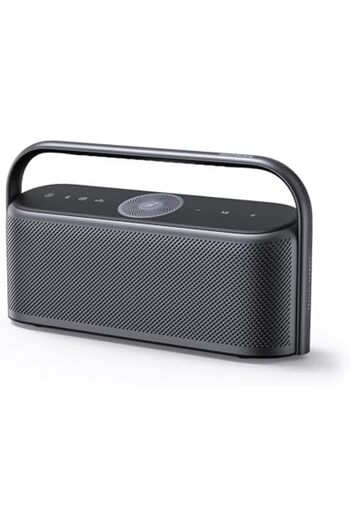 Soundcore مكبر صوت بلوتوث Anker Motion X600 المحمول مع صوت مكاني لاسلكي عالي الدقة