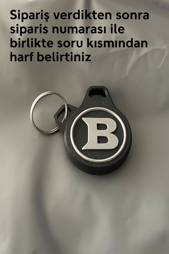 Bofen Letter Airtag Keychain /Airtag Case/Airtag Housing Box/Airtag Storage Box