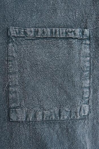 Machinist Men's Effected Washed Basic Ghost Shirt