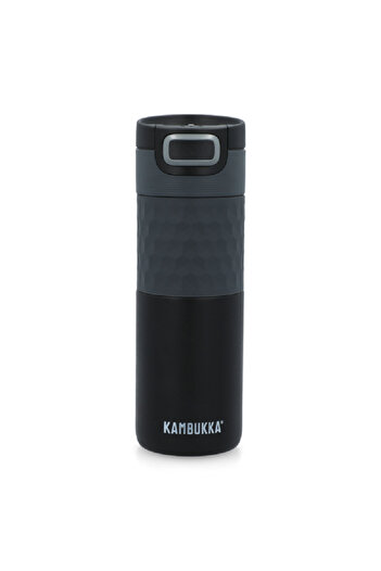 Kambukka Grip Thermal Mug Black and Grey