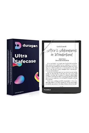 pocketbook Duragon Matte Screen Protector, for PocketBook InkPad Color 2, Kit included, Anti-Fingerprint, silicone