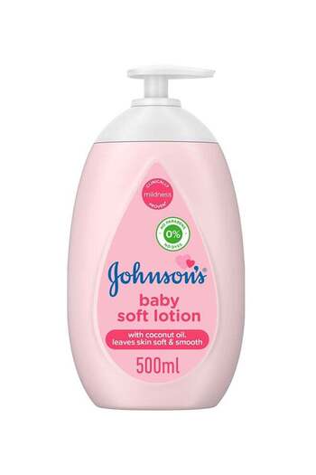 Johnson Baby Soft Lotion, Leaves Skin Soft and Smooth