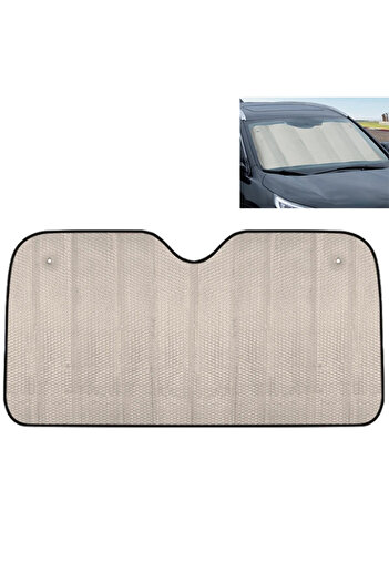 toyigoo Ally 5-Layer Aluminum Foldable Car Windshield Sunshade -140X70 Heat Insulation - Tygo8383-813