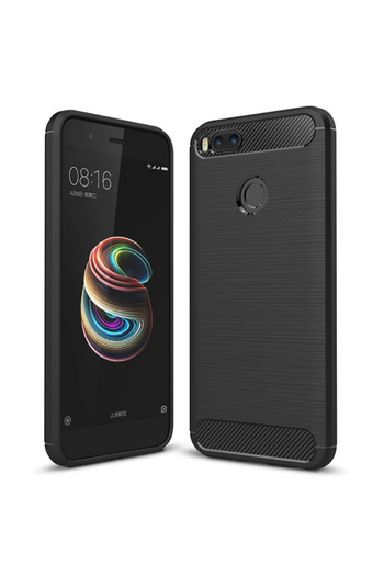 toyigoo Xiaomi Mi 5X Dark Ultra Protection Carbon Fiber Texture Silicone Case-(5775) - Tygo6564-1078