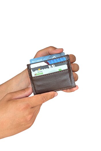 Tisaati Premium Series Luxury Leather Special Design Οριζόντια Κλασική Ανδρική Κάρτα