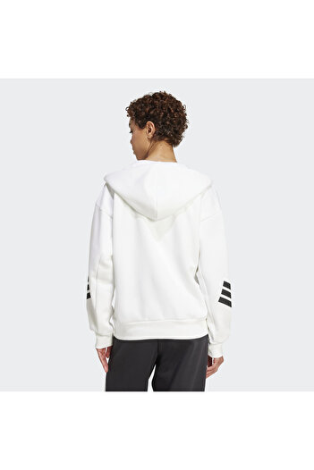 adidas Γυναικείο λευκό μπουφάν Future Icons (JW7803)