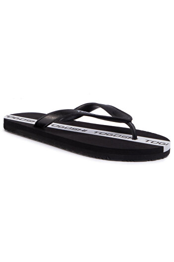 Togoshi Men's Flip-Flops Black TG-20-04-000176