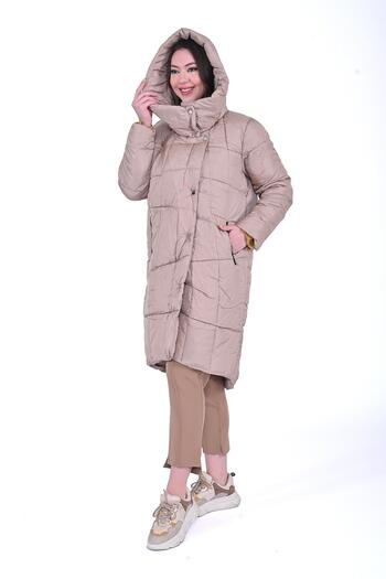Invee Puffer jacket beige