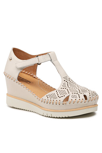 PIKOLINOS Women's Half shoes white PIKOLINS-W3Z-1991 NATA