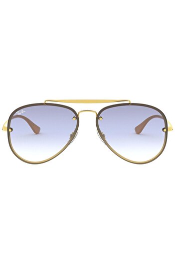 Ray-Ban Ray‑Ban Blaze Aviator RB3584N 001/19 – Unisex, Rama aurie & Lentile gradient albastru, Mărime 61