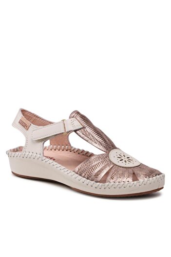 PIKOLINOS Women's Sandals gold PIKOLINS-655-0575CLC1 STONE