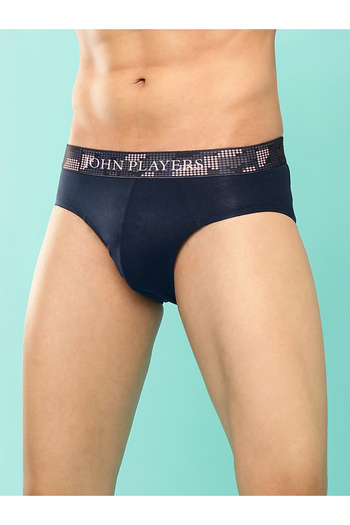John Player By Styli Pack of 2 - Solid Briefs with Sublimation Waistband