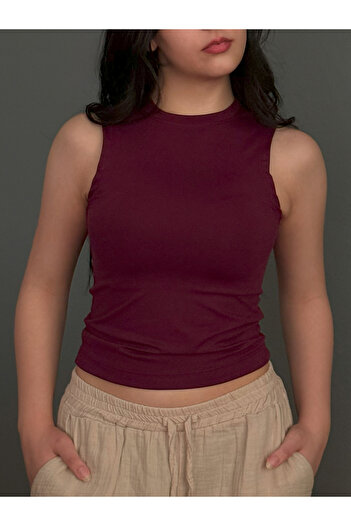 Yavuz Kapıcı Women's Sleeveless Body Blouse Original Cut
