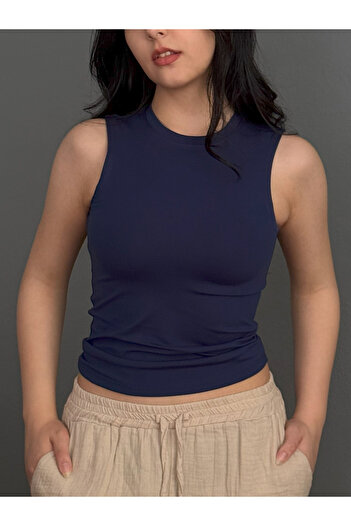 Yavuz Kapıcı Women's Sleeveless Body Blouse Original Cut