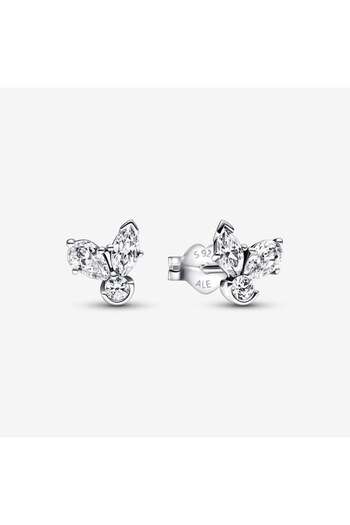 Pandora Pandora Sparkling Earrings with Zirconia Herbarium Cluster - 925 Sterling Silver
