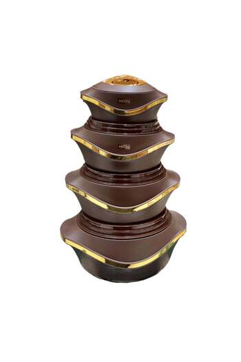 Un Milton Food Container Set of 4 Pieces 2.5L 1.5L 1L 0.5L