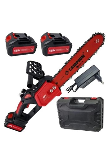 rut&cari Drujbă Electrică Campion CMP1435 – Motor Brushless 1800W, 2 Baterii, Lubrifiere Automată