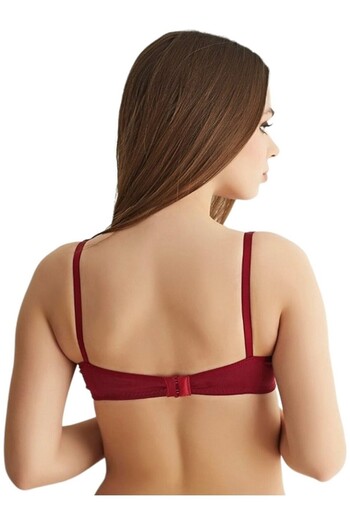 CUBBUX Women's Padded Wire Everyday Bra-Comfort Supportive