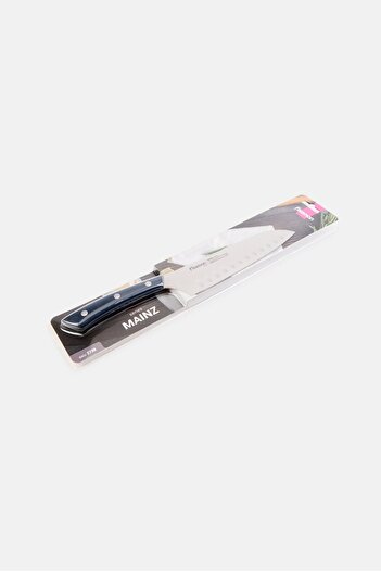 Fissman Stainless Steel Mainz Santoku Knife, Navy